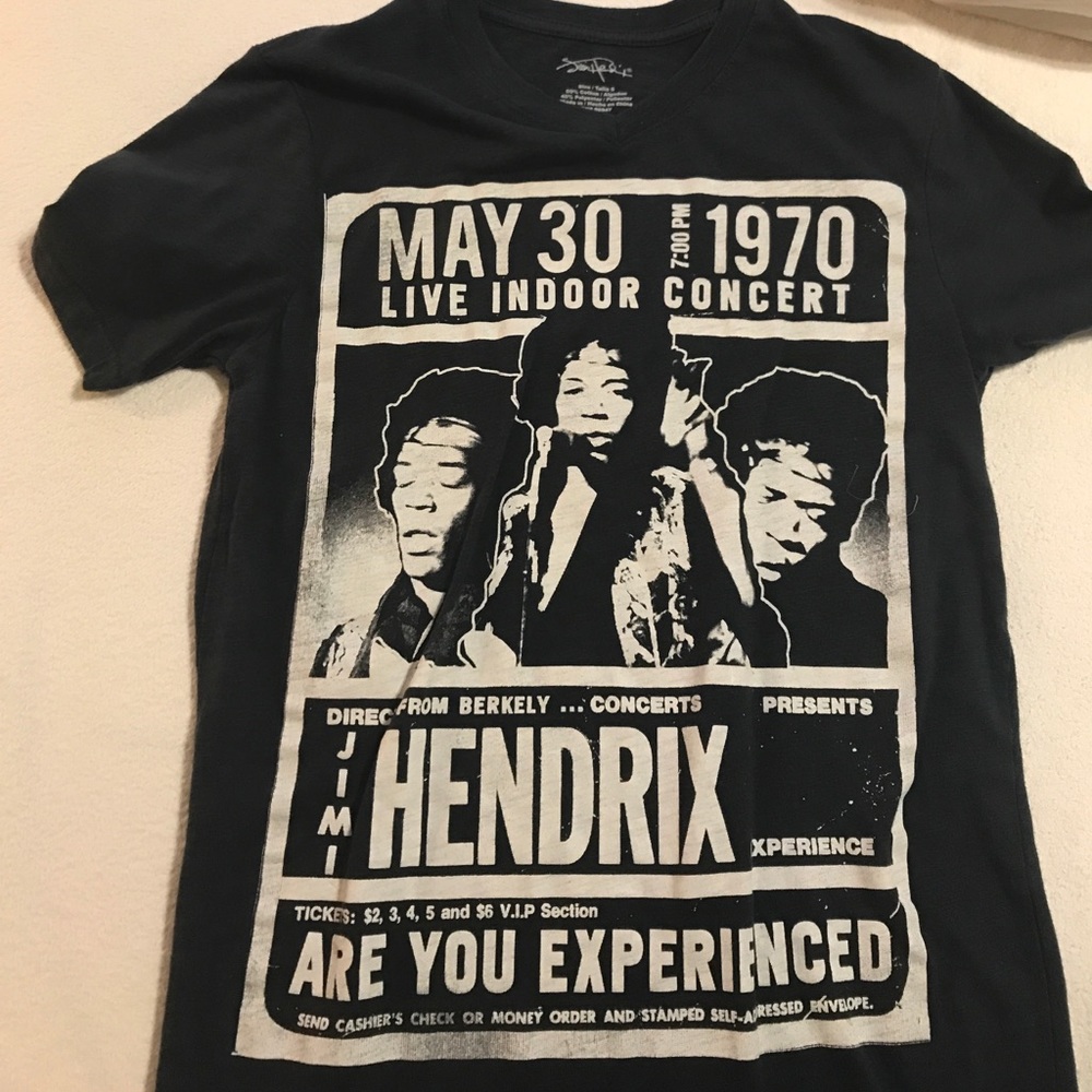 Jimi hendrix concert tee